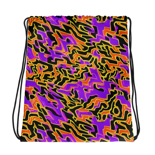 Inferno Pulse on a Drawstring Bag