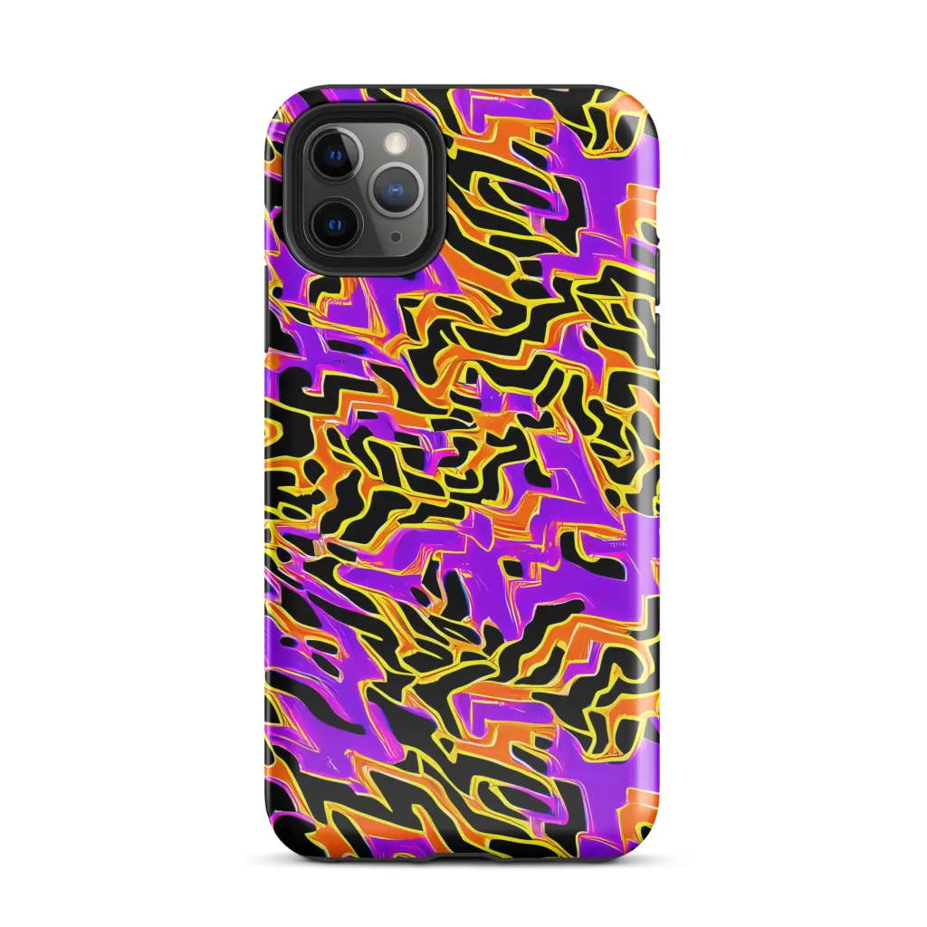 Inferno Pulse on Tough Case for iPhone® — Front
