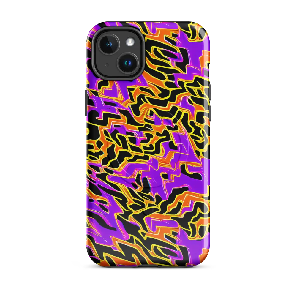 Inferno Pulse on MagSafe Tough Case for iPhone® — Front