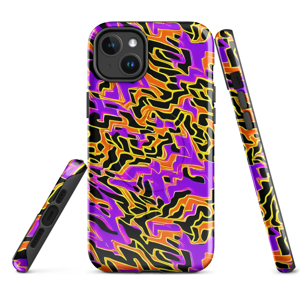 Inferno Pulse on MagSafe Tough Case for iPhone® — Front