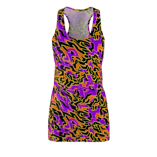 Inferno Pulse on a Racerback Dress