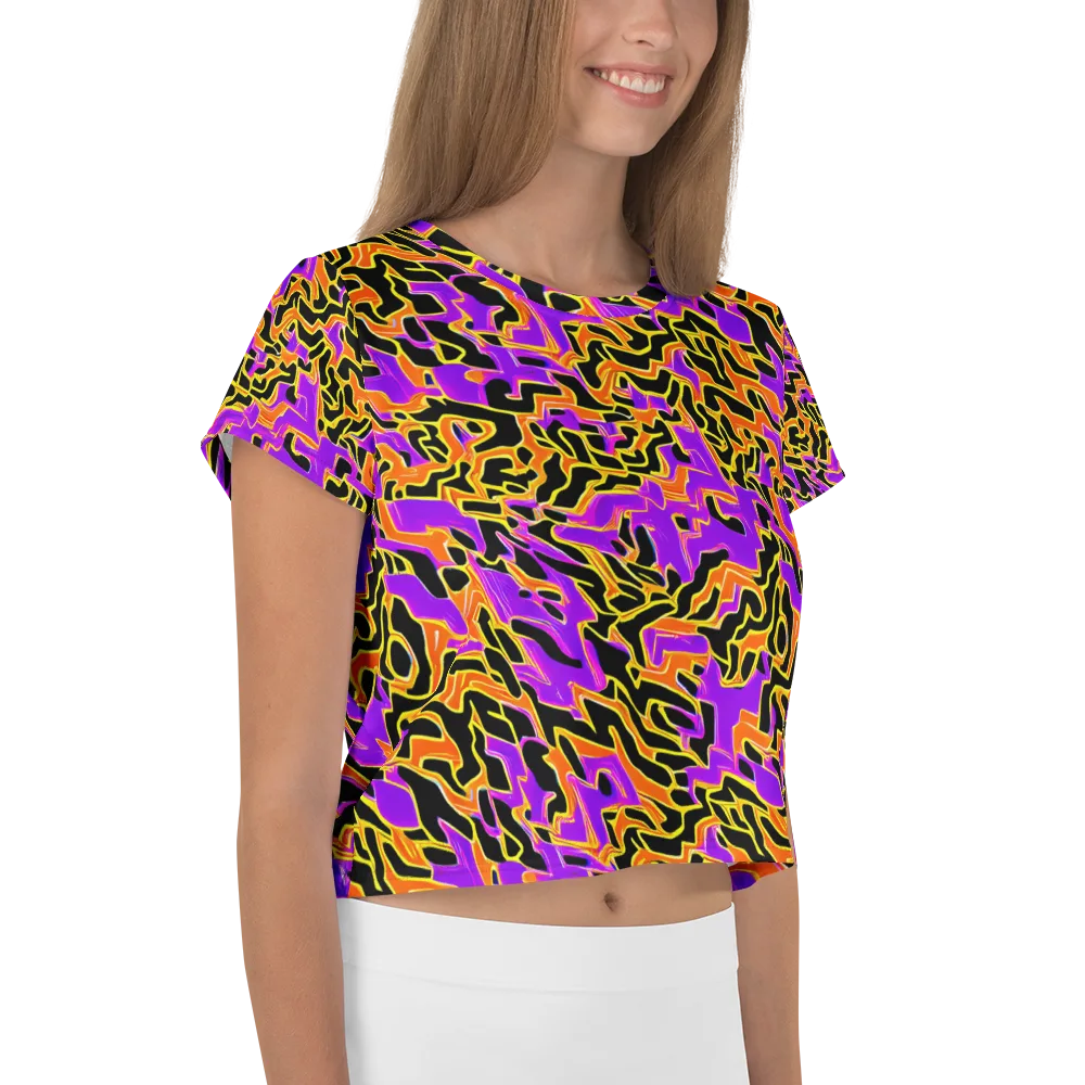Inferno Pulse on Crop Tee — Right