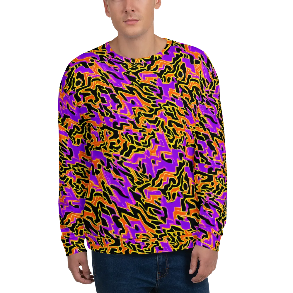 Inferno Pulse on Sweatshirt — Front