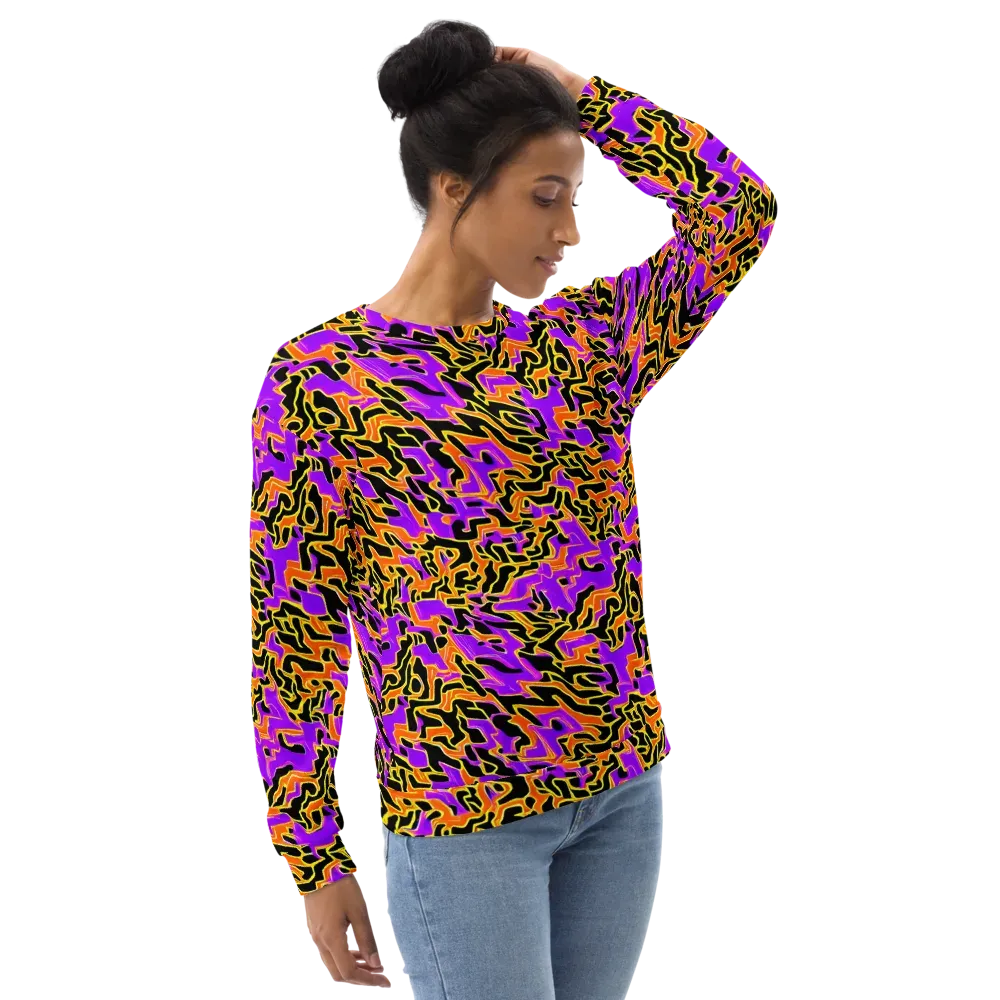 Inferno Pulse on Sweatshirt — Right Front