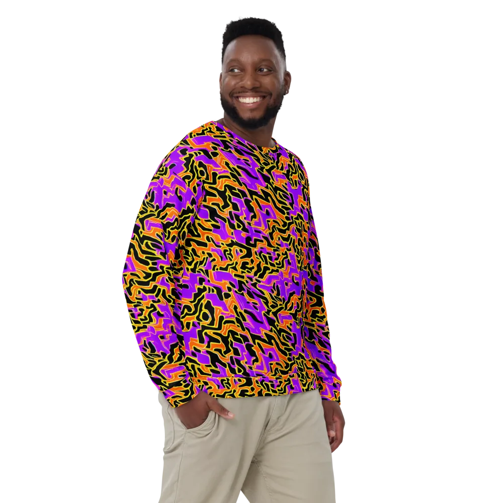 Inferno Pulse on Sweatshirt — Front