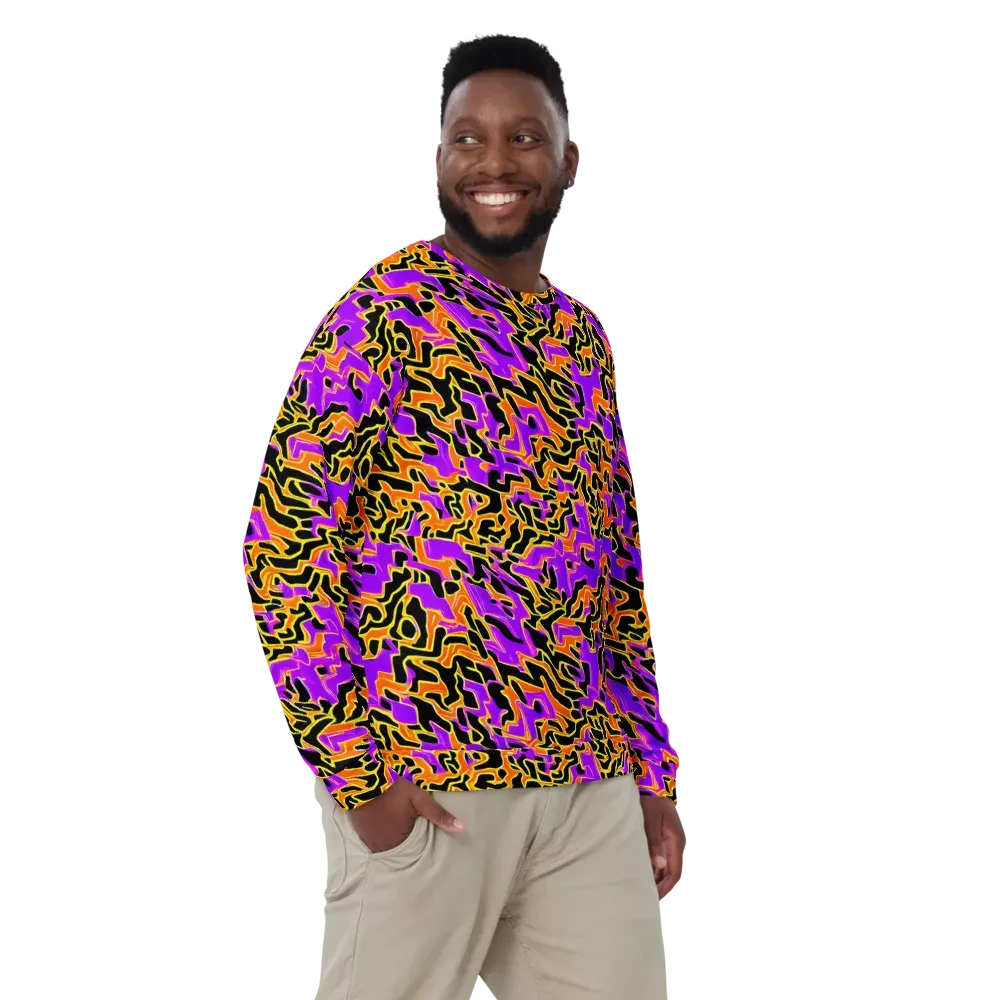 Inferno Pulse on Sweatshirt — Front