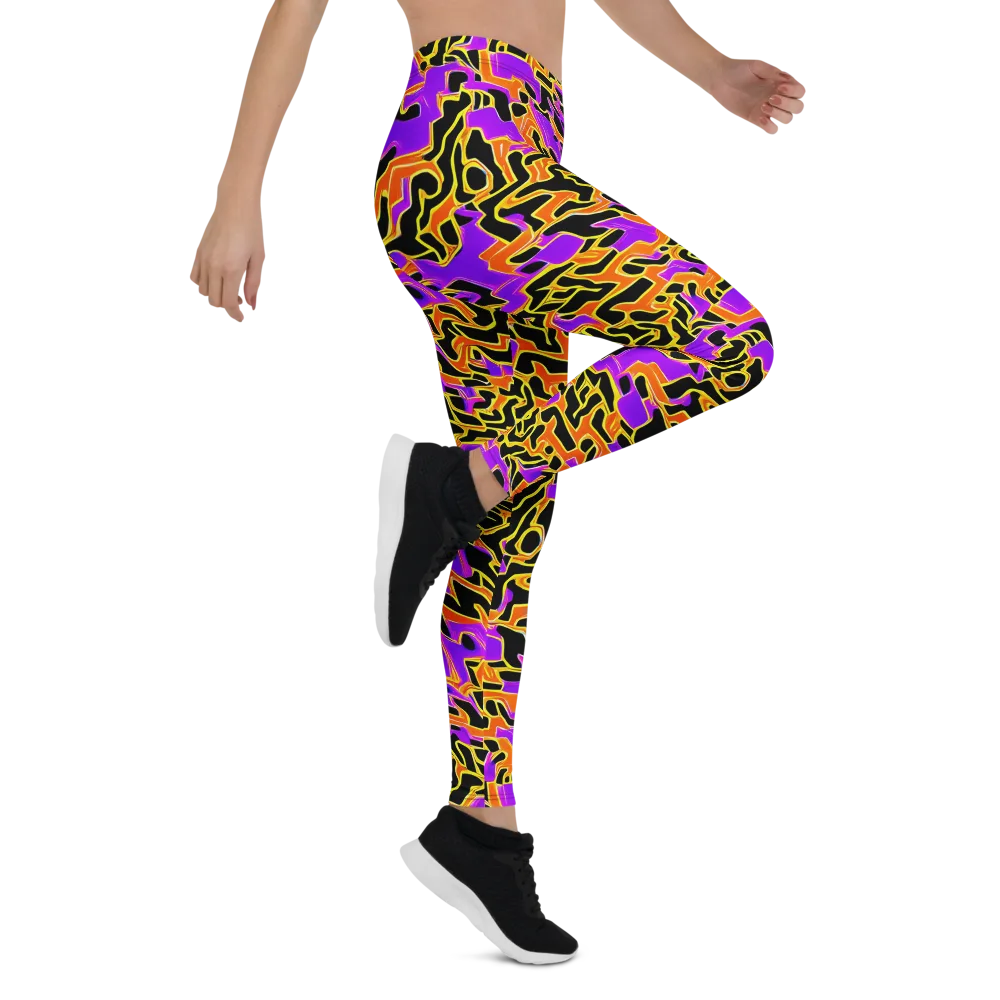 Inferno Pulse on Leggings — Right
