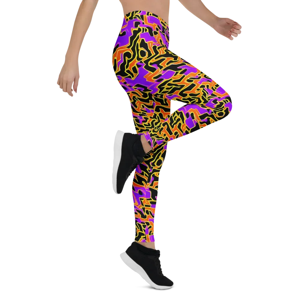 Inferno Pulse on Leggings — Right