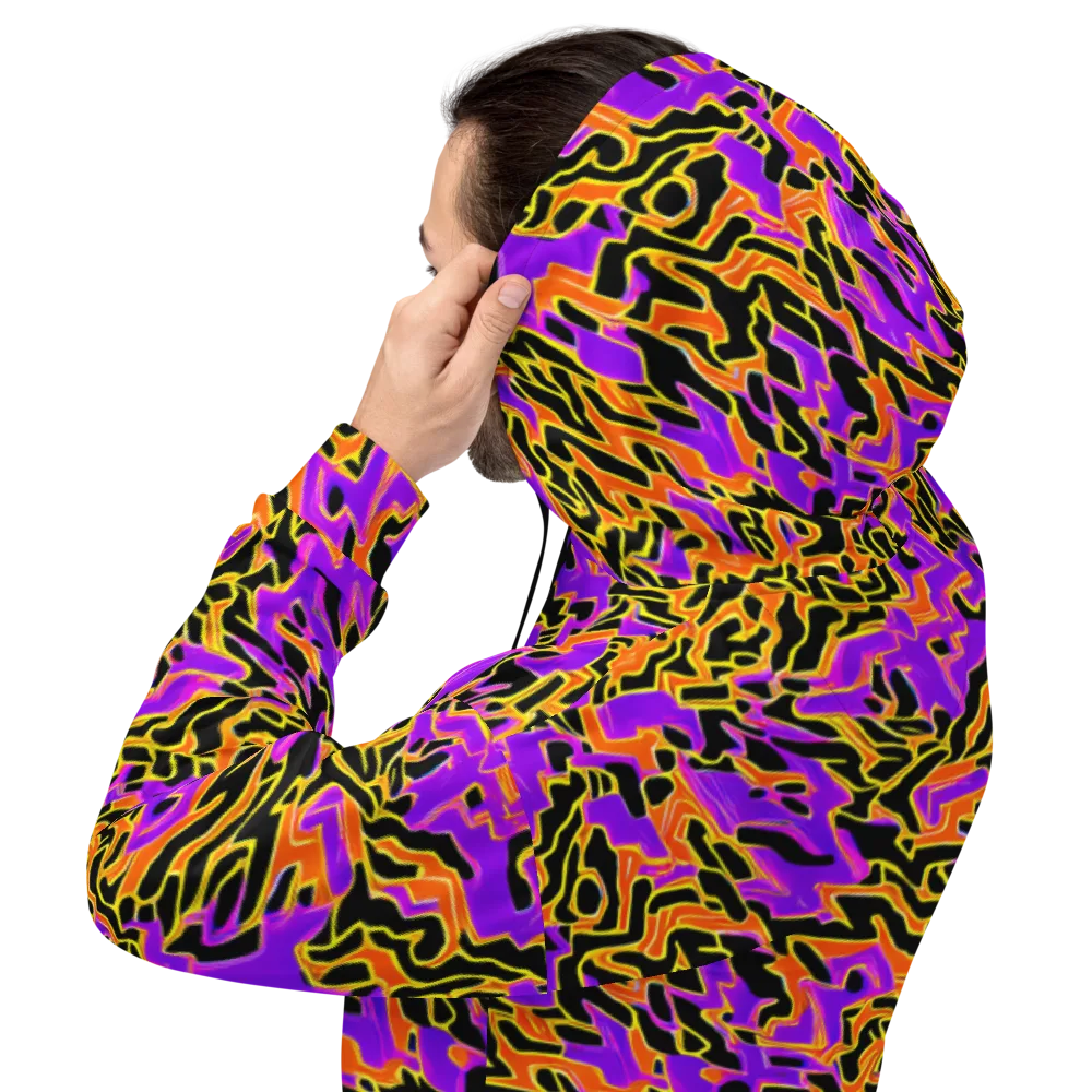 Inferno Pulse on Hoodie — Back