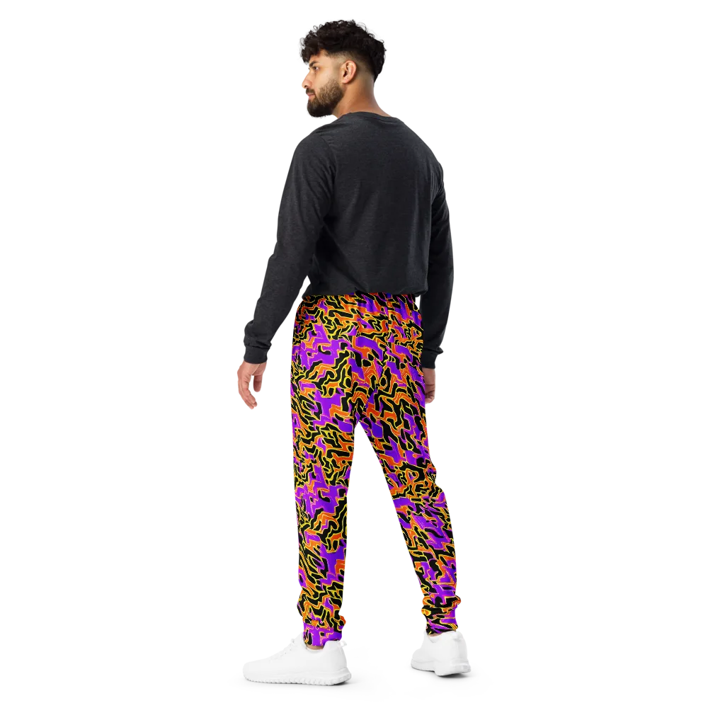Inferno Pulse on Men's Joggers — Back