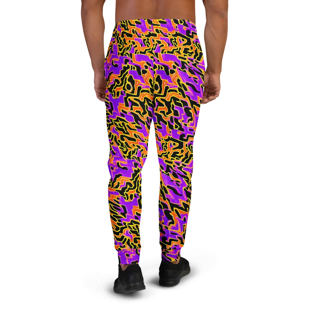 Inferno Pulse on Men's Joggers — Back