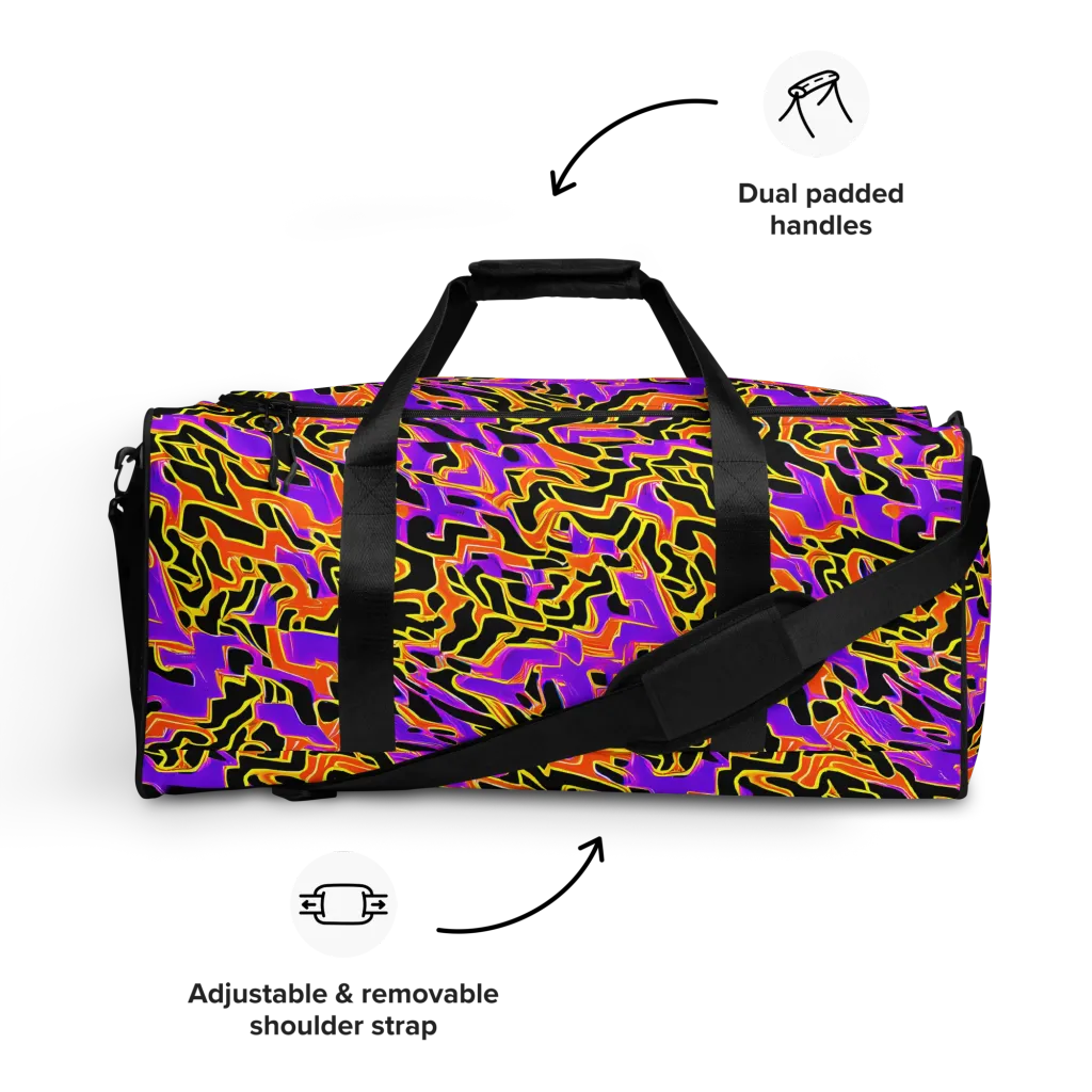 Inferno Pulse on Duffle Bag — Front