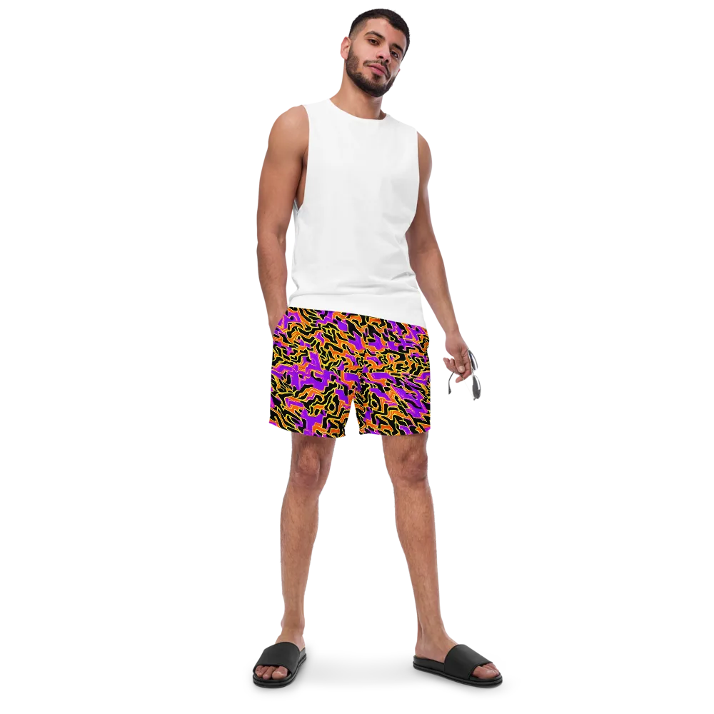 Inferno Pulse on Swim Trunks — Front