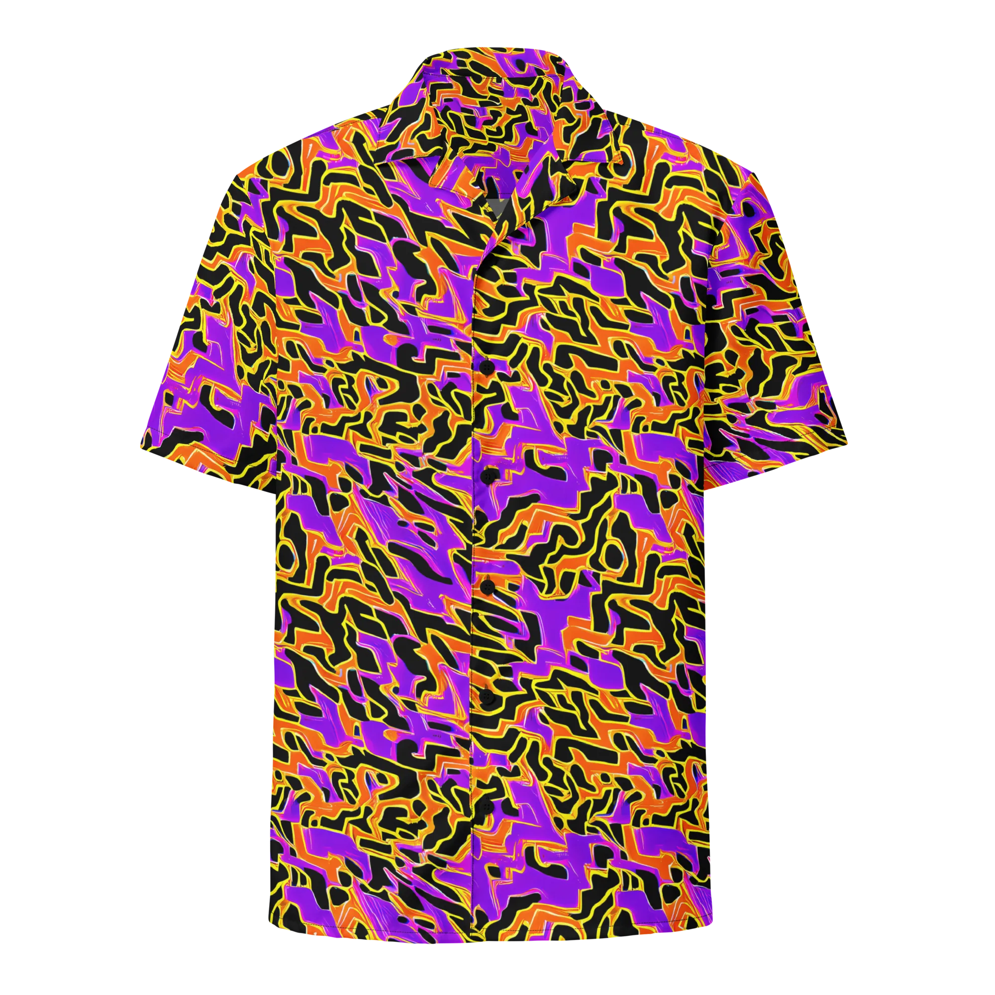 Inferno Pulse on Button Shirt — Front