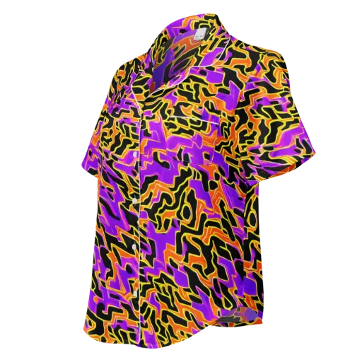Inferno Pulse on a Women's Short Sleeve Pajama Top