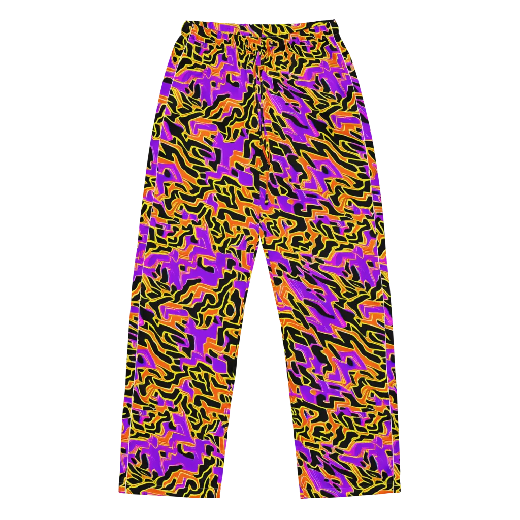 Inferno Pulse on Women's Pajama Pants — Front