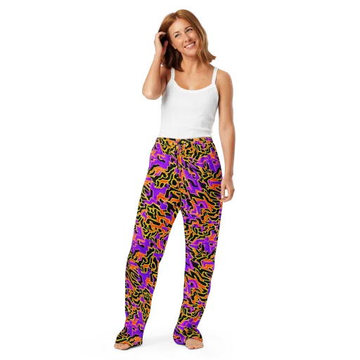 Inferno Pulse on a Women's Pajama Pants