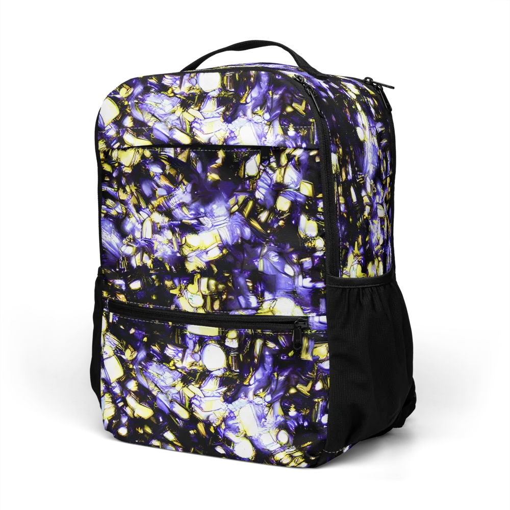Royal Collision on Utility Backpack — Left Front