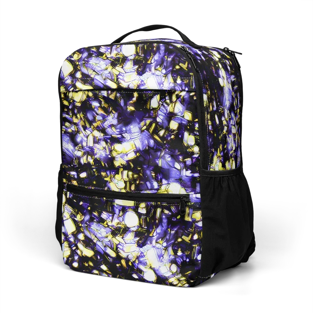 Royal Collision on Utility Backpack — Left Front