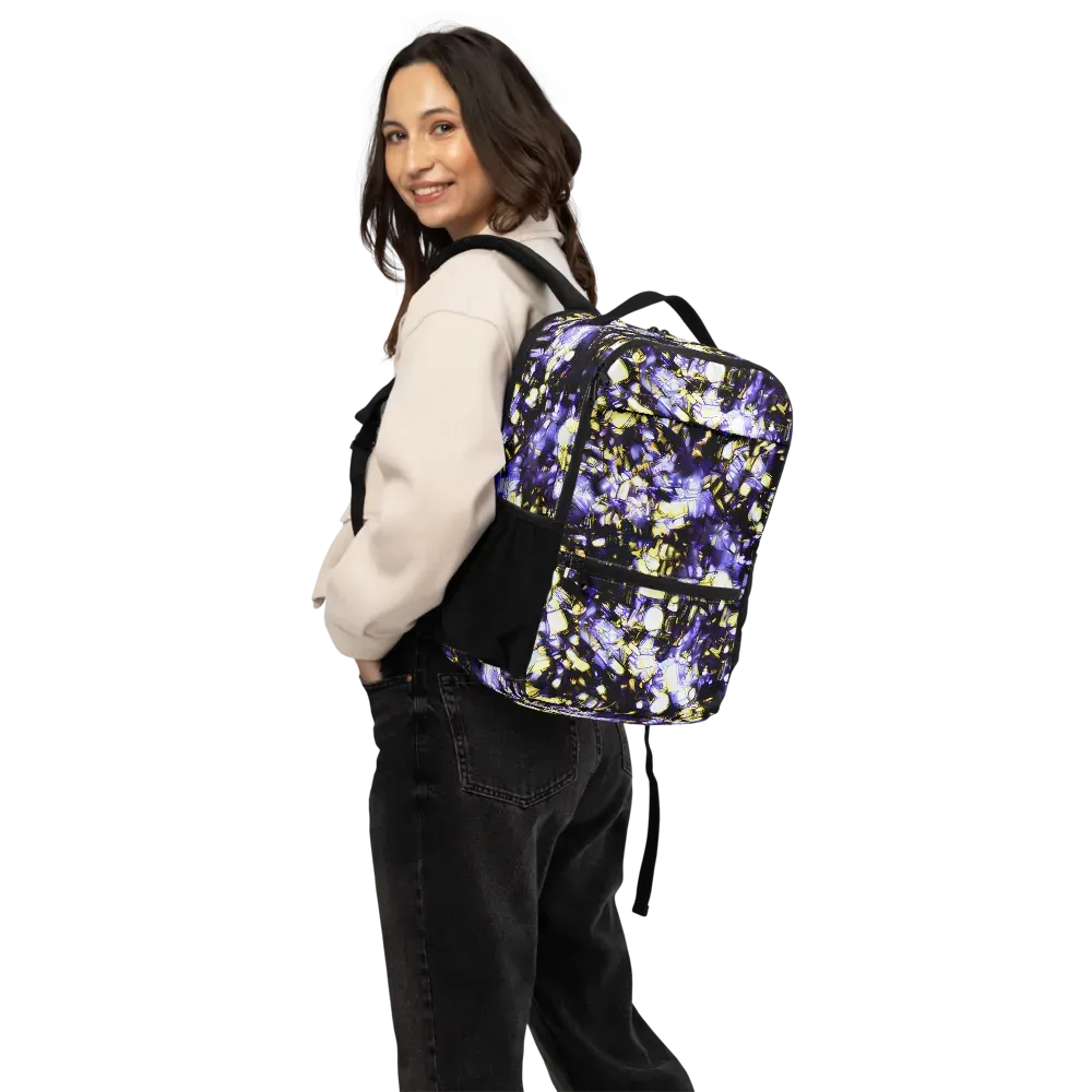 Royal Collision on Utility Backpack — Back
