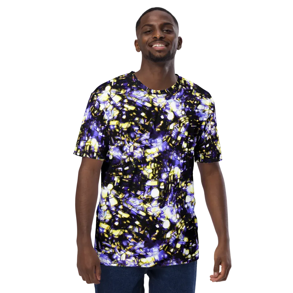 Royal Collision on Men's Crew Neck T-Shirt — Front