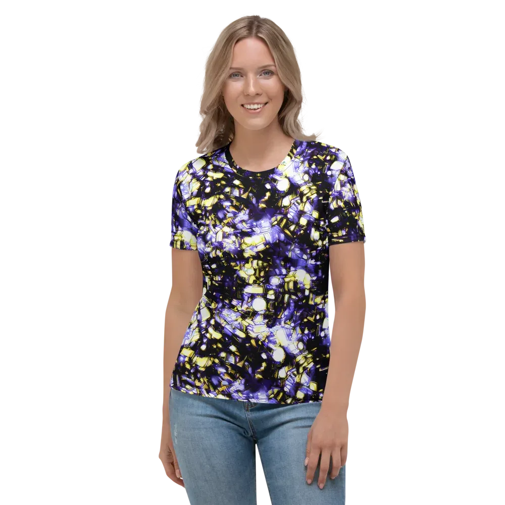Royal Collision on Women's Crew Neck T-Shirt — Front