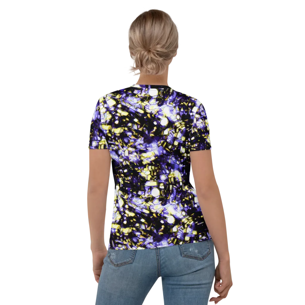 Royal Collision on Women's Crew Neck T-Shirt — Back