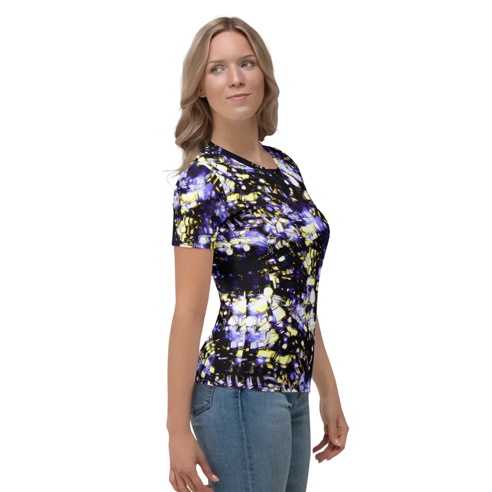 Royal Collision on Women's Crew Neck T-Shirt — Right
