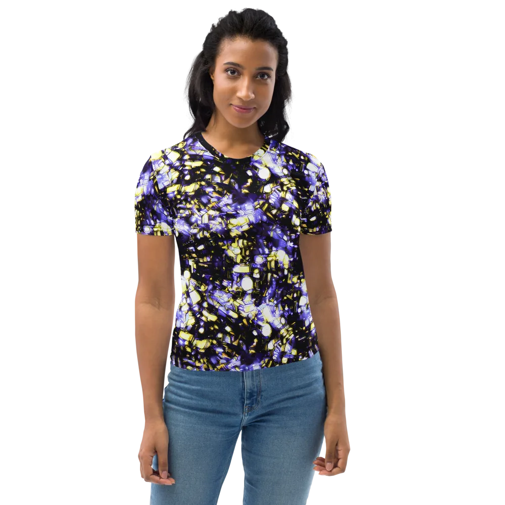 Royal Collision on Women's Crew Neck T-Shirt — Front