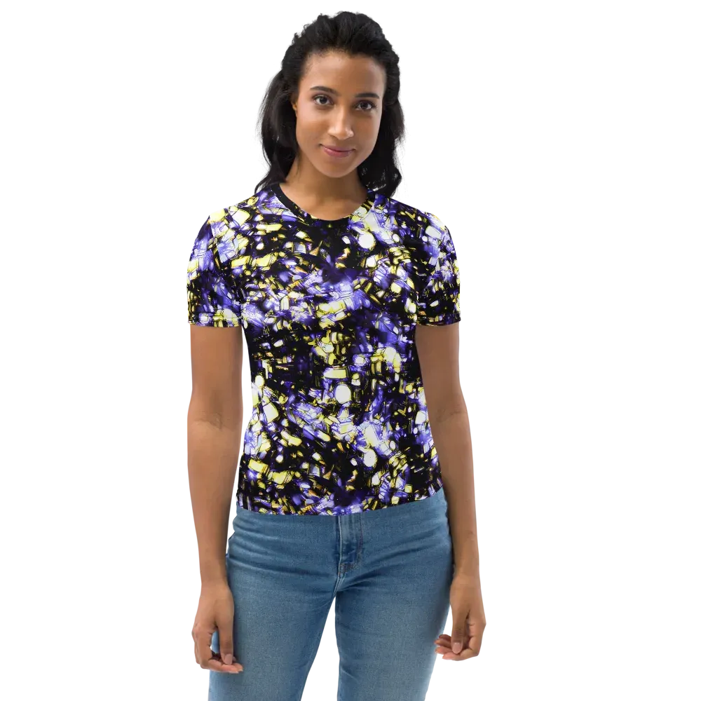 Royal Collision on Women's Crew Neck T-Shirt — Front