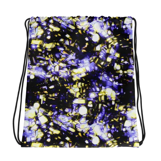 Royal Collision on a Drawstring Bag