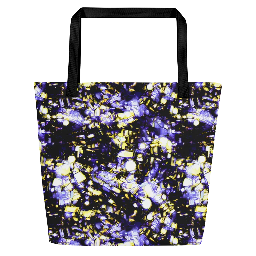 Royal Collision on Large Tote Bag W/ Pocket — Front