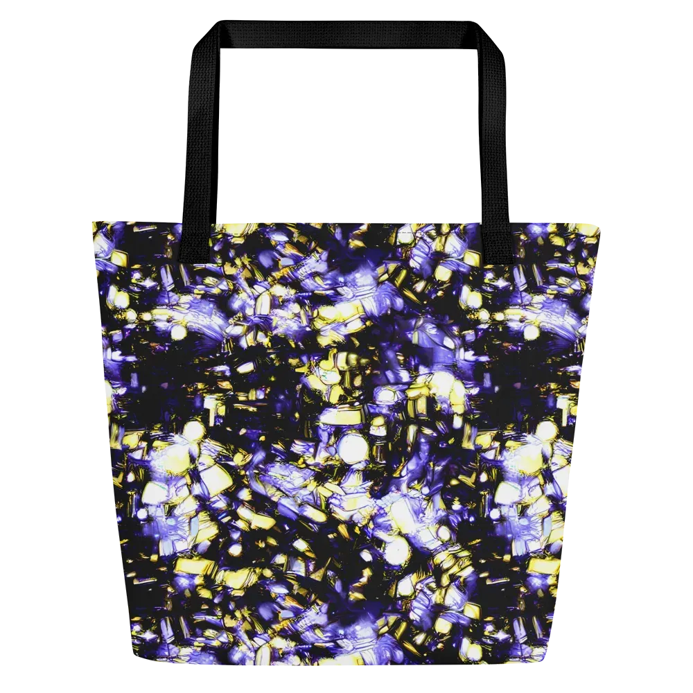 Royal Collision on Large Tote Bag W/ Pocket — Front