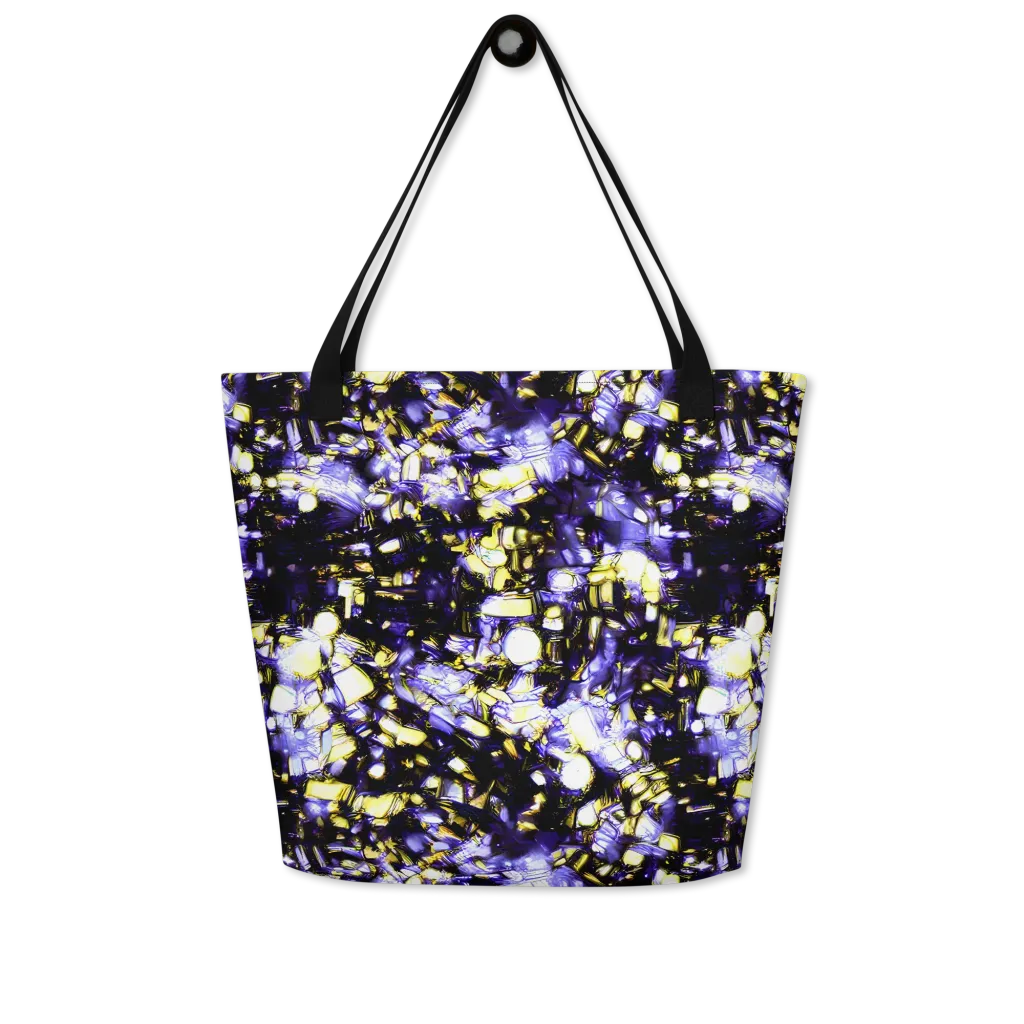 Royal Collision on Large Tote Bag W/ Pocket — Front