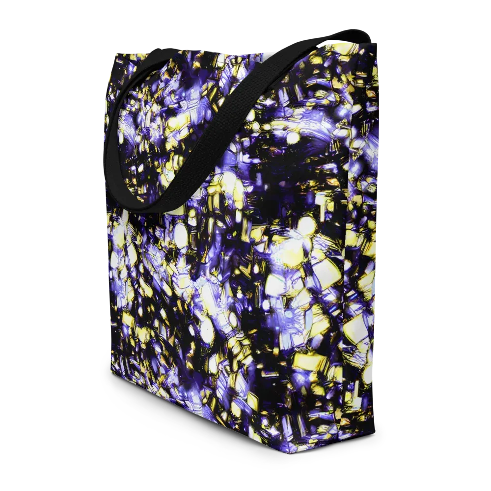 Royal Collision on Large Tote Bag W/ Pocket — Front