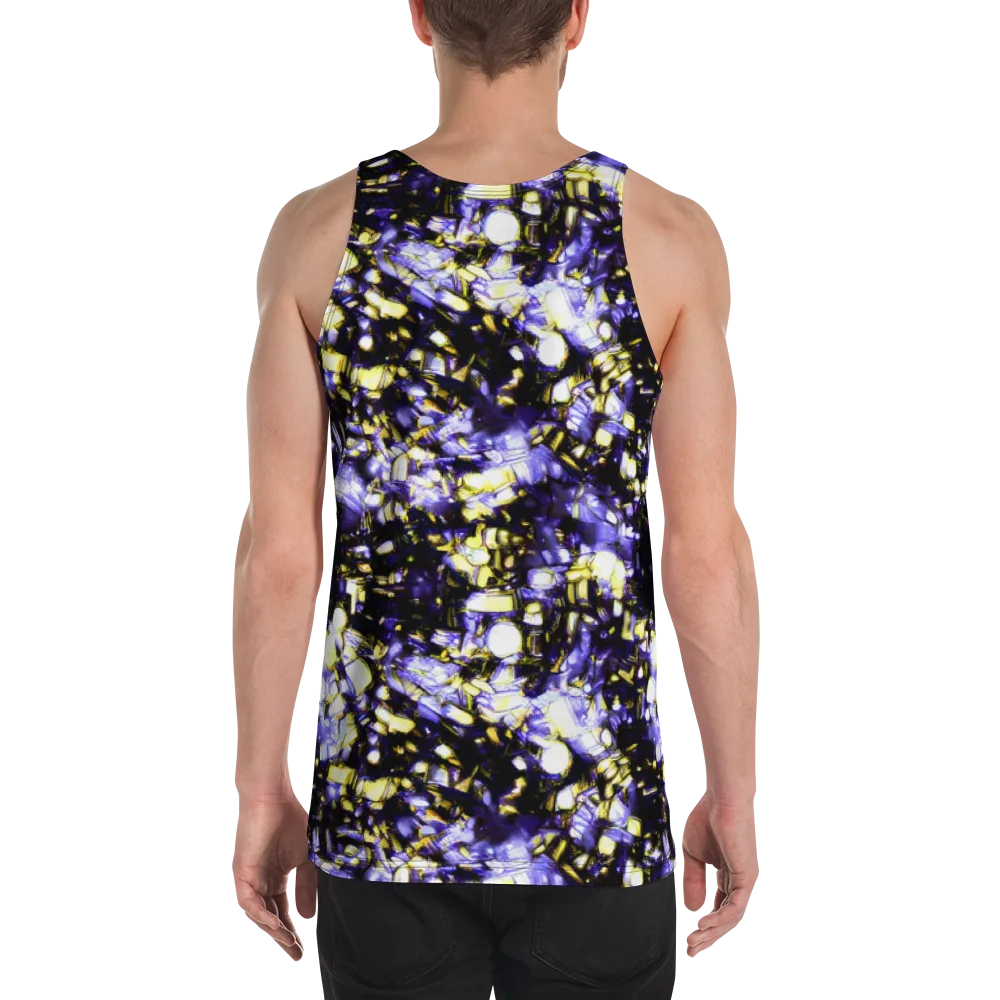 Royal Collision on Men's Tank Top — Back