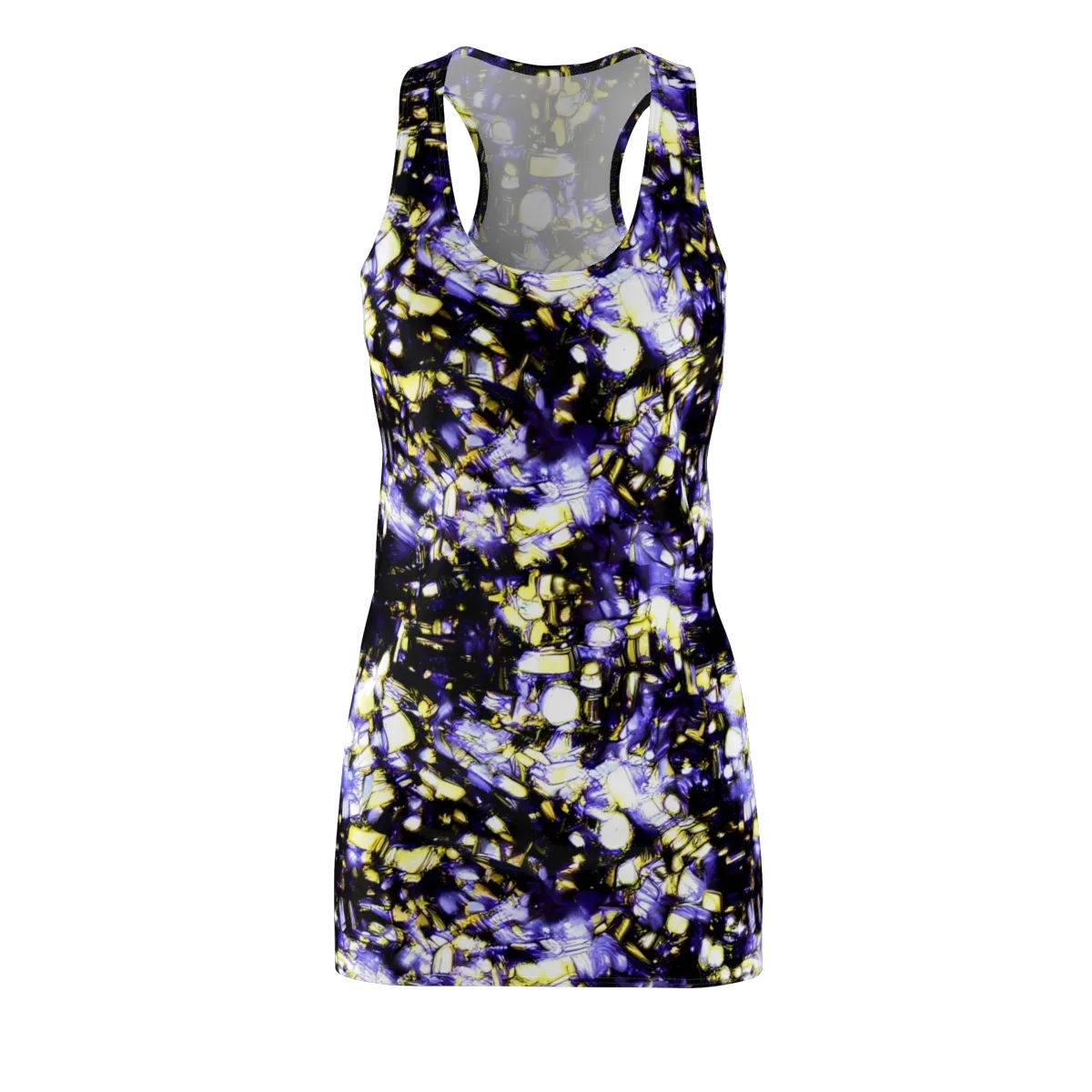 Royal Collision on Racerback Dress — Front