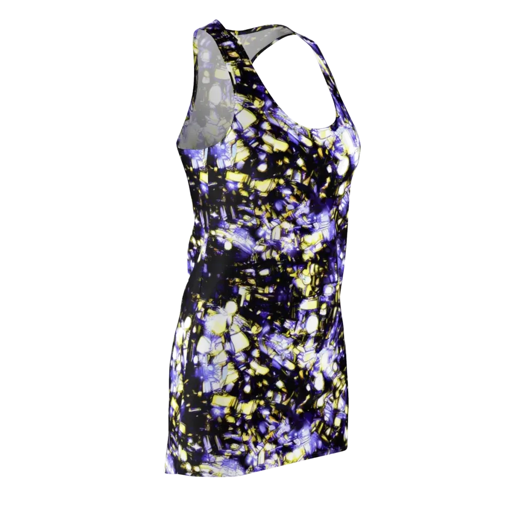 Royal Collision on Racerback Dress — Front Side