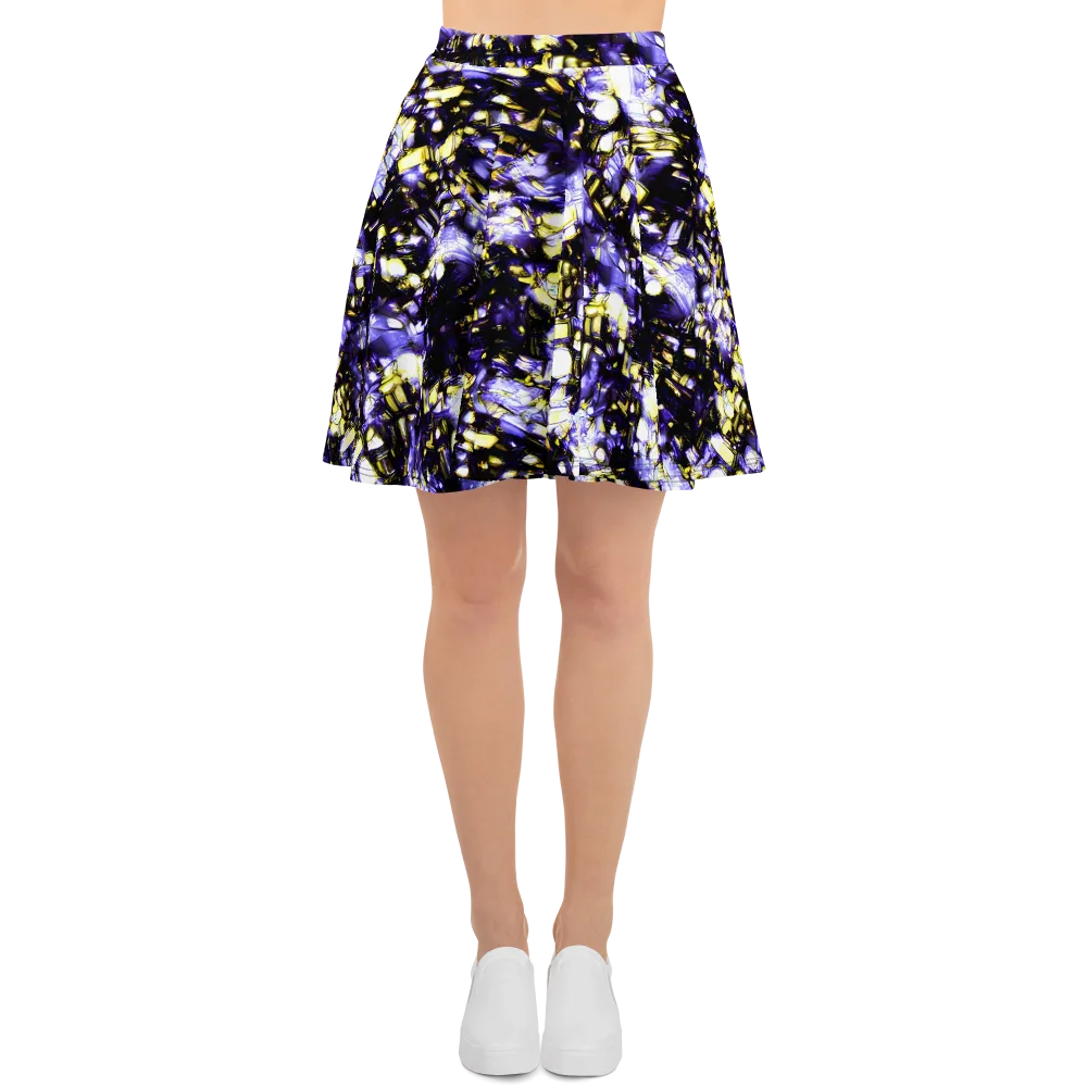 Royal Collision on Skater Skirt — Front