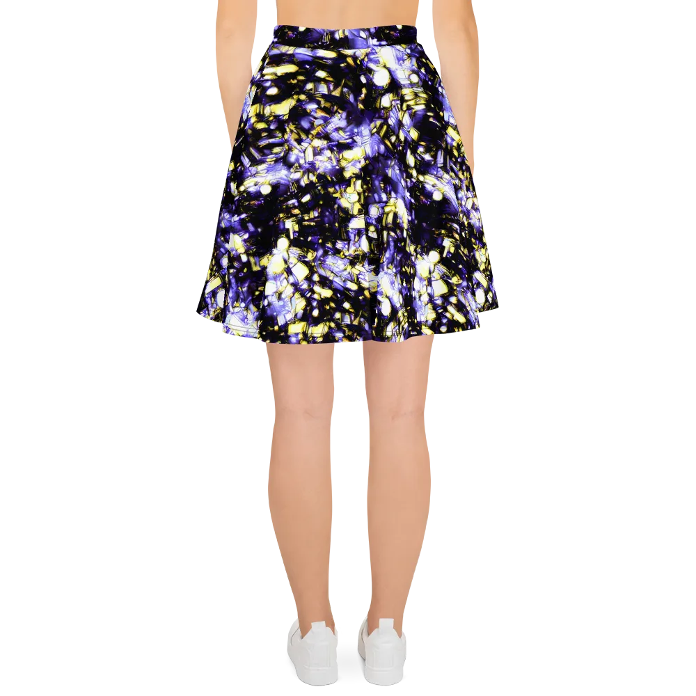 Royal Collision on Skater Skirt — Back