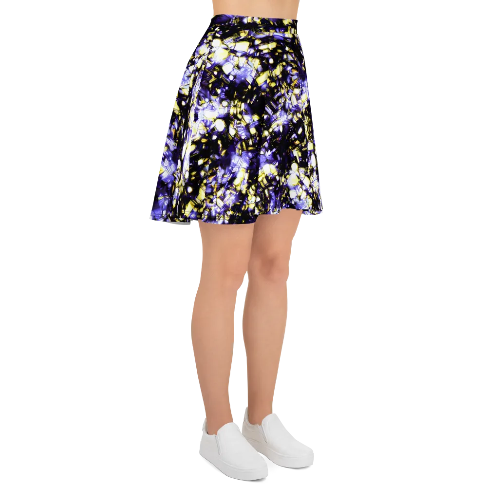 Royal Collision on Skater Skirt — Right