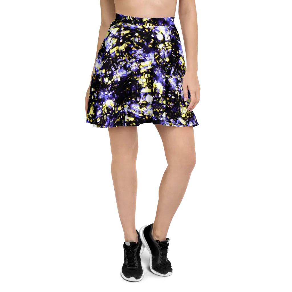 Royal Collision on Skater Skirt — Front