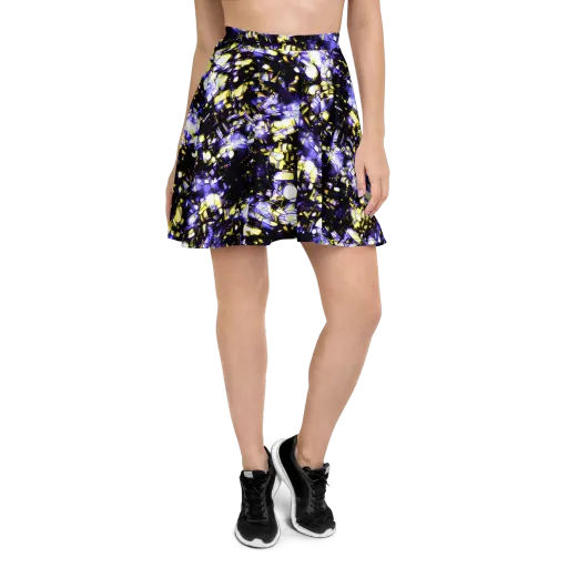 Royal Collision on a Skater Skirt