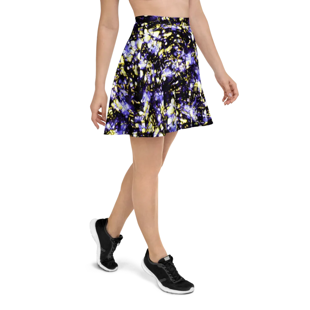 Royal Collision on Skater Skirt — Right