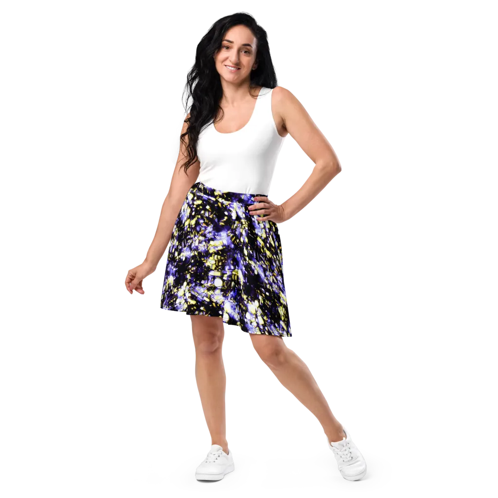 Royal Collision on Skater Skirt — Front