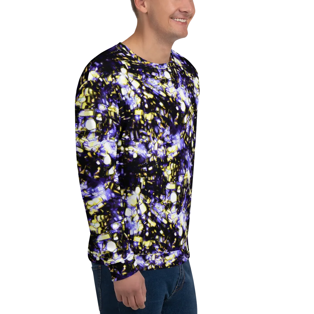 Royal Collision on Sweatshirt — Right Front
