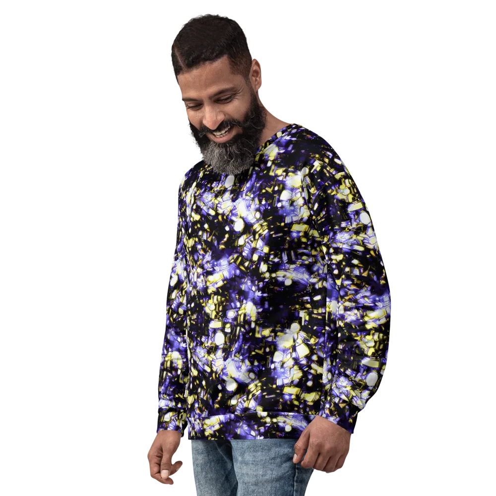 Royal Collision on Sweatshirt — Left Front