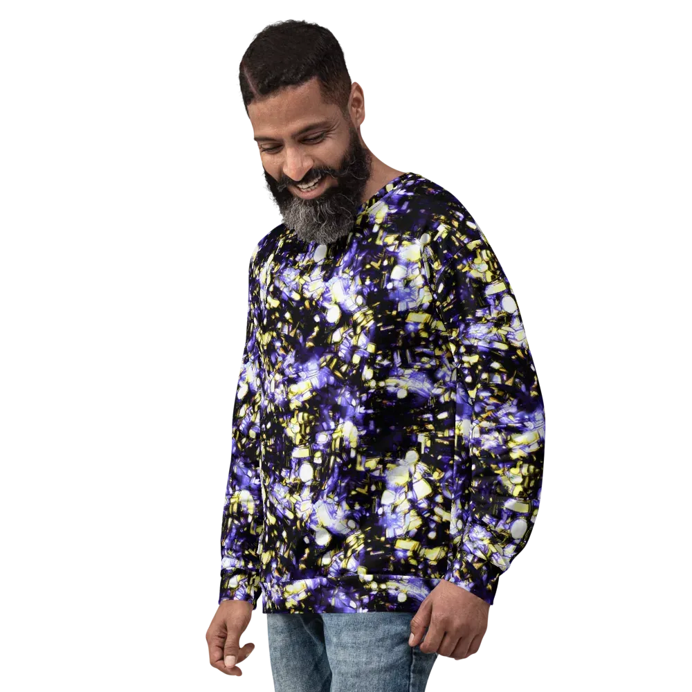 Royal Collision on Sweatshirt — Left Front