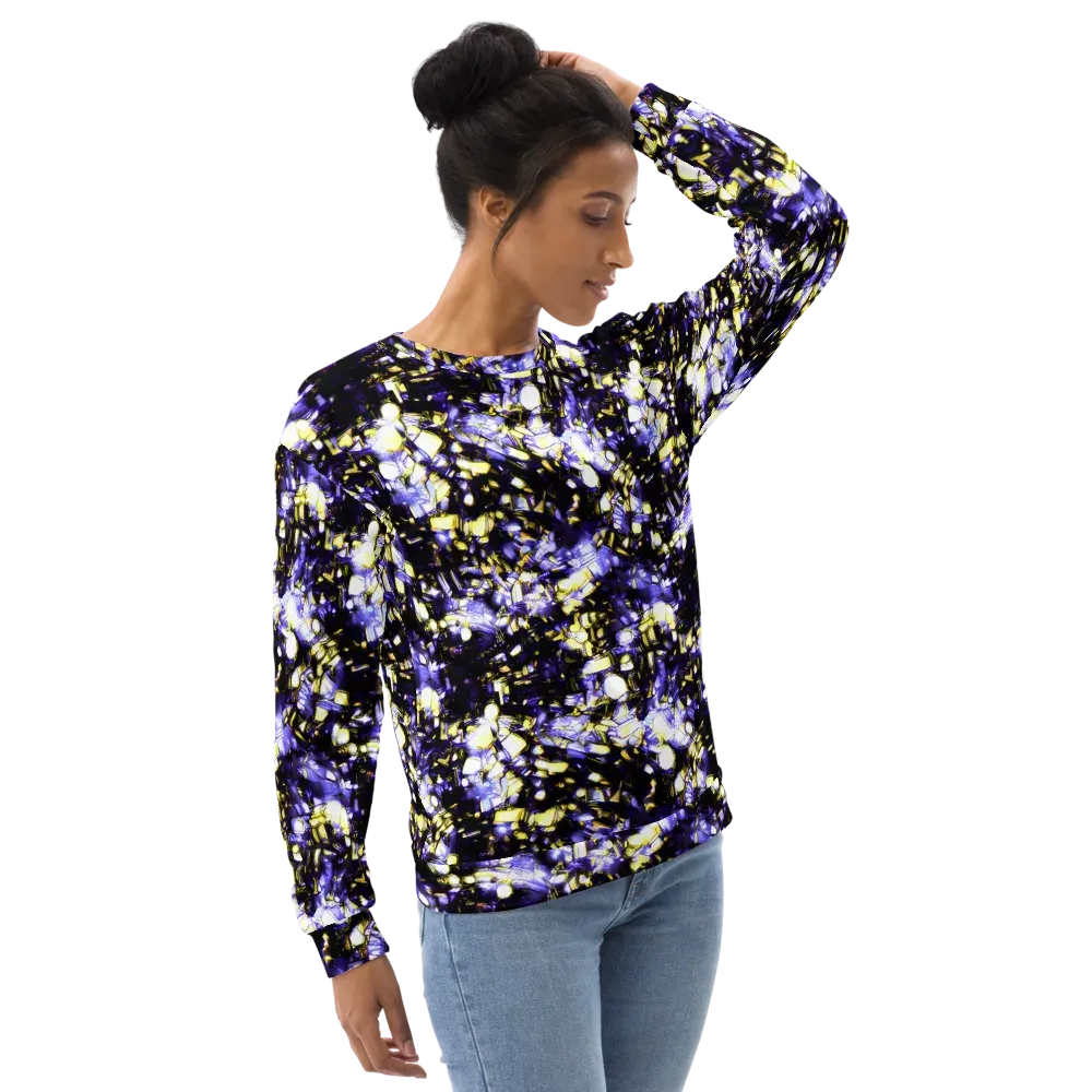Royal Collision on Sweatshirt — Right Front