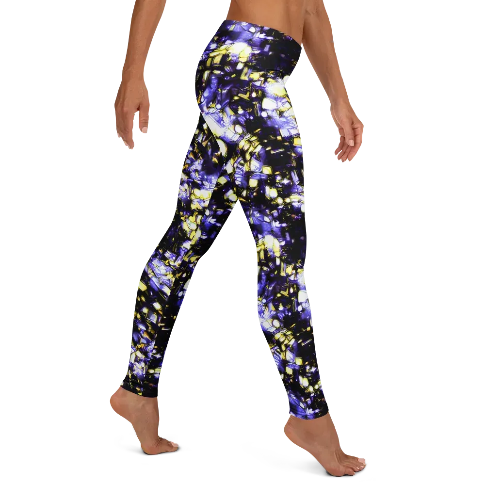 Royal Collision on Leggings — Right